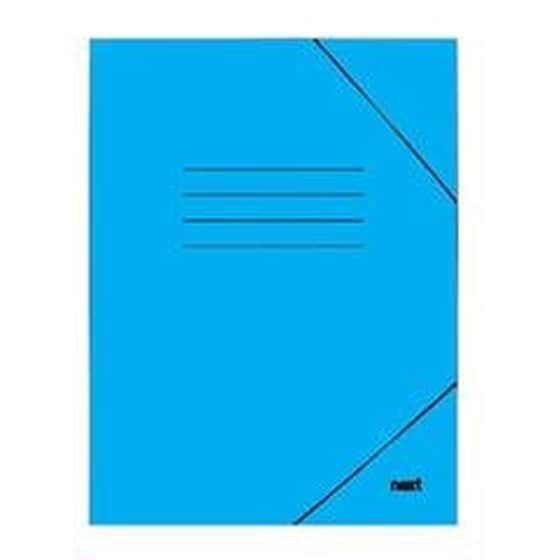 Φάκελος Πρεσπάν Next με Λάστιχο A4 Γαλάζιο Υ35x25εκ. image 0