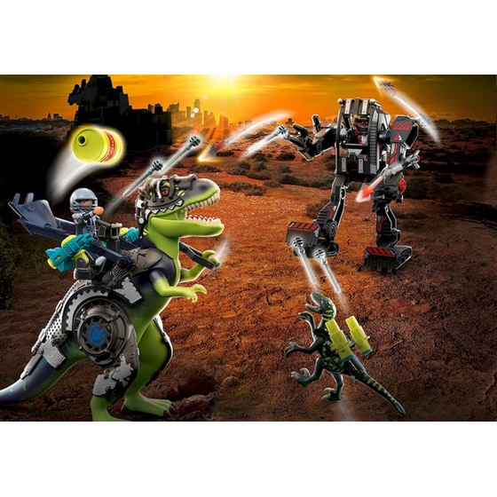 PLAYMOBIL® Dino Rise T-Rex: Η Μάχη των Γιγάντων (70624) image 2