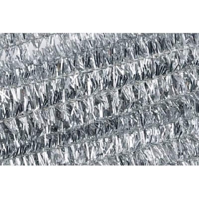 MEYCO Meyco Συρμα Πιπας Μεταλιζε Ασημι 10τμχ. 8mm 50cm