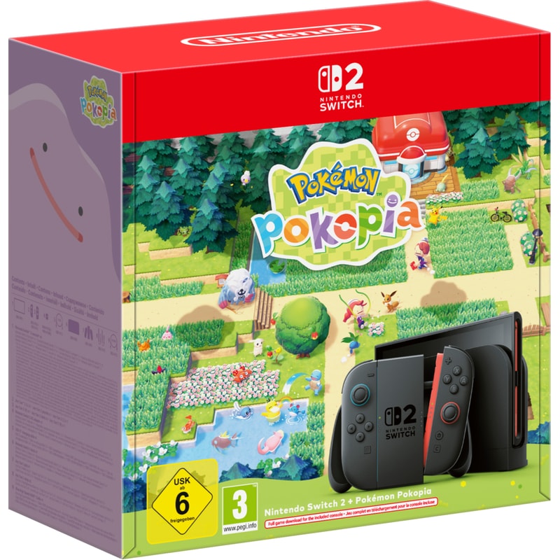 NINTENDO Nintendo Switch 2 Μαύρο Pokemon Pokopia Bundle
