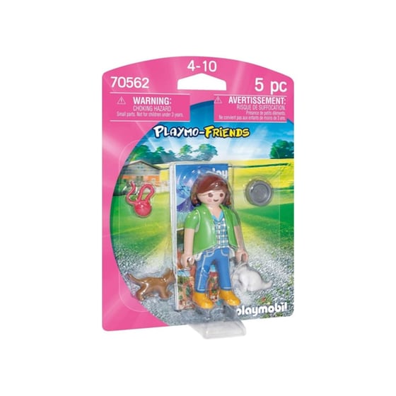PLAYMOBIL® Playmo-Friends Γυναίκα με Γατούλες (70562) image 0