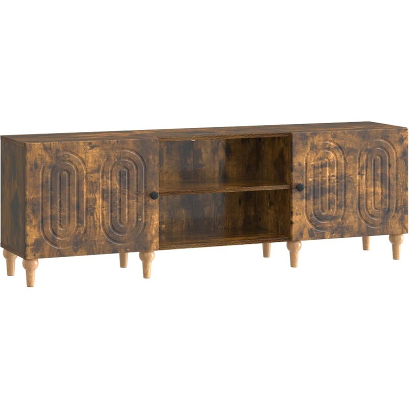 Έπιπλο Τηλεόρασης VidaXL 150x31x50 cm - Καπνισμένο Ξύλο Δρυός