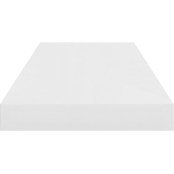 Ράφια Τοίχου VidaXL από MDF 60x23.5x3.8 cm 2 Τμχ - Λευκό/Γυαλιστερό image 4