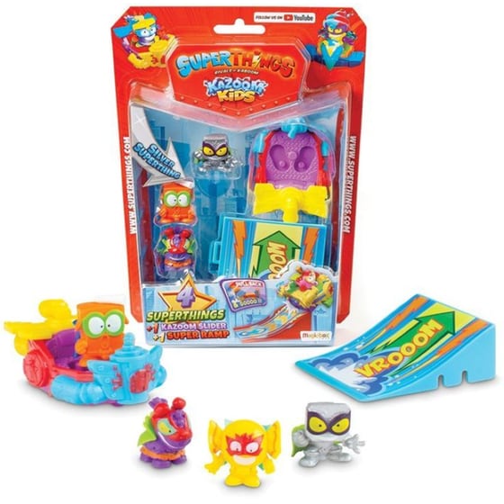 AS Company Φιγούρες Superthings Kazoom Kids - 4 Φιγούρες με Αξεσουάρ (Διάφορα Σχέδια) image 10