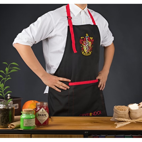 Ποδιά Μαγειρικής Cinereplicas Harry Potter Gryffindor - Μαύρη/Κόκκινη image 1