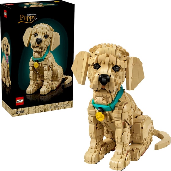 LEGO® Icons Golden Retriever Puppy (11384) image 2