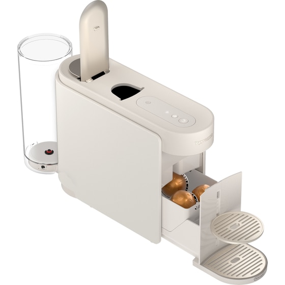 Nespresso® VERTUO UP DELONGHI ENV200.W Pearl White Μηχανή Καφέ image 4