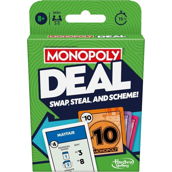 Monopoly Deal Επιτραπέζιο (Hasbro) image 0