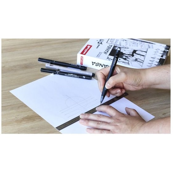 Μαρκαδόρος Σχεδίου Uni Manga Pack & Tutorial (8 Τεμάχια) image 2