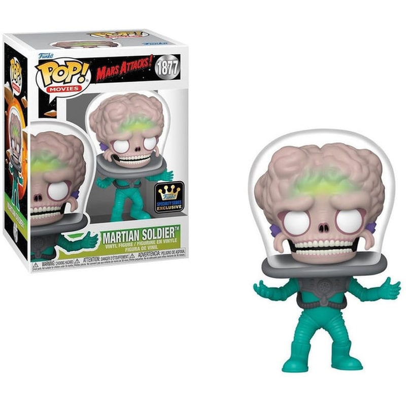Φιγούρα Funko Pop! Movies - Mars Attacks! - Martian Soldier #1877
