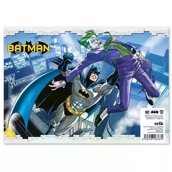 Εβδομαδιαίο Πλάνο Μπλοκ A4 21χ29εκ Dc Comics Batman image 1