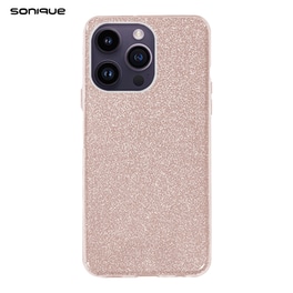Θήκη Apple iPhone 14 Pro Max - Sonique Armor Clear - Shiny Ροζ