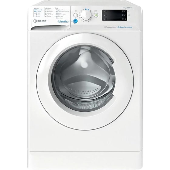 INDESIT BWE 81295X WV EE 8 kg 1.200 Στροφές Λευκό Πλυντήριο Ρούχων image 0