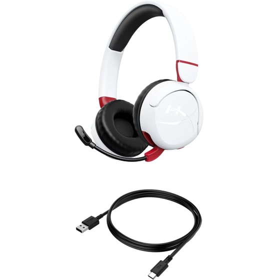 HyperX Cloud Mini Gaming Ασύρματα Ακουστικά Bluetooth - Λευκά image 6