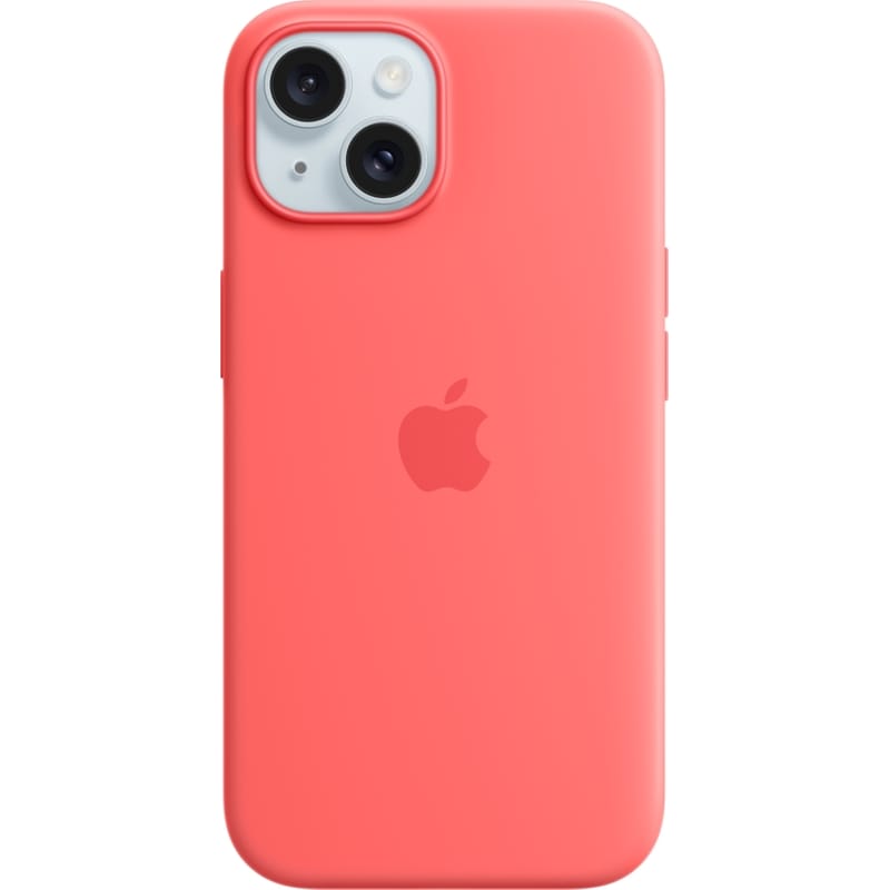 APPLE Θήκη Apple iPhone 15 - Apple Silicone Case with MagSafe - Guava