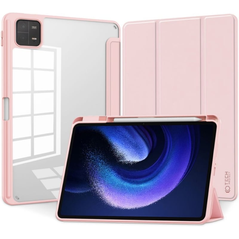 Θήκη Tablet Xiaomi Pad 6 / 6 Pro - Tech-Protect SC Pen Hybrid - Pink