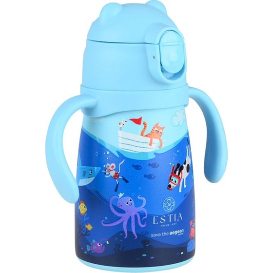 Παιδικός Θερμός Estia Home Art Bubble Save the Aegean Ocean Play 300ml image 2