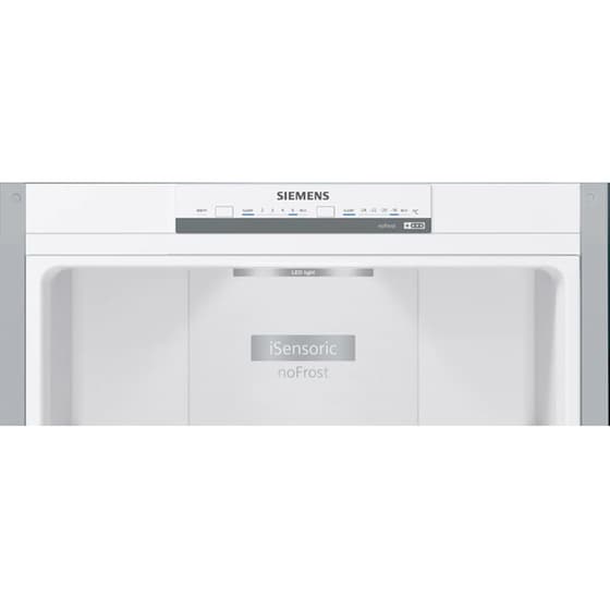 SIEMENS KG39NVIEC Full No Frost 368 Lt Brushed Steel Antifinger Ψυγειοκαταψύκτης image 3