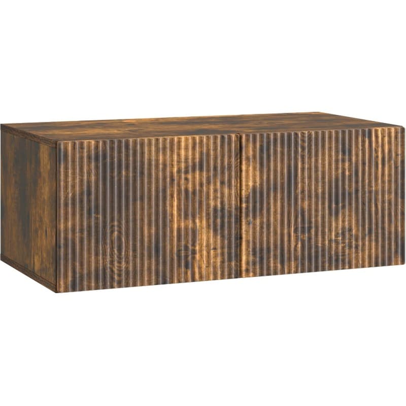 Επιτοίχιο Έπιπλο Τηλεόρασης VidaXL 78.5x41x30 cm - Καφέ Δρυς