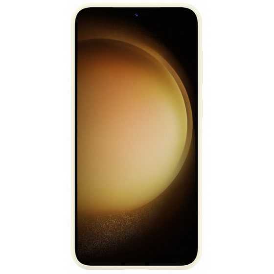 Θήκη Samsung Galaxy S23+ - Samsung Silicone Cover - Cream image 2