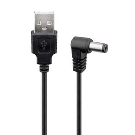 Powertech Καλώδιο Usb 2.0(m) Σε Dc 5.5x2.1mm (f) Cab-u121, Copper, 1.5m image 0
