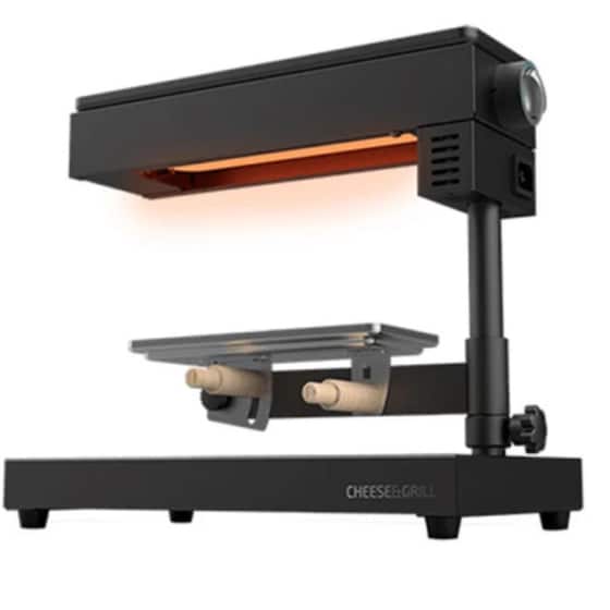 CECOTEC Raclette Cheese&Grill 6000 Black CEC-03081 600 W Μαύρο Ηλεκτρική Ψησταριά image 0