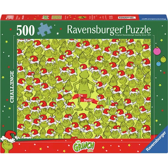 Παζλ Ravensburger Challenge: The Grinch (500 Κομμάτια) image 0