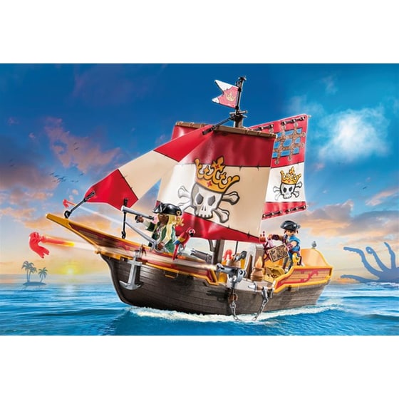 PLAYMOBIL® Pirates Πειρατική Γαλέρα (71418) image 1