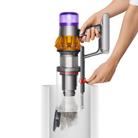 DYSON V15 Detect Absolute 25.2 V 0.76 L Gold/Iron/Gold Σκούπα Stick image 6