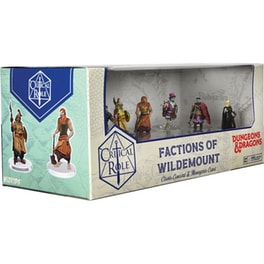 D&D Critical Role Φατρίες του Wildemount Clovis Concord και Menagerie Coast Miniatures Box Set