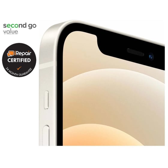 Μεταχειρισμένο Apple Iphone 12 Mini 128gb White Second Go Value Certified By Irepair image 2