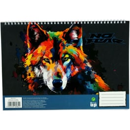 Μπλοκ Ζωγραφικής No Fear A4 30Φ No Fear Colored Wolf
