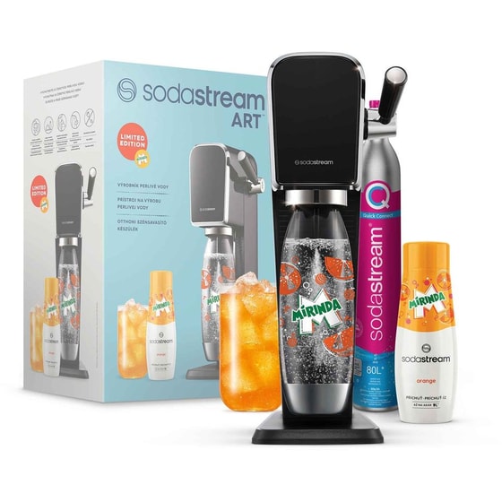 Συσκευή Παραγωγής Ανθρακούχου Νερού SODASTREAM SS-ART-MBM Μαύρο image 4