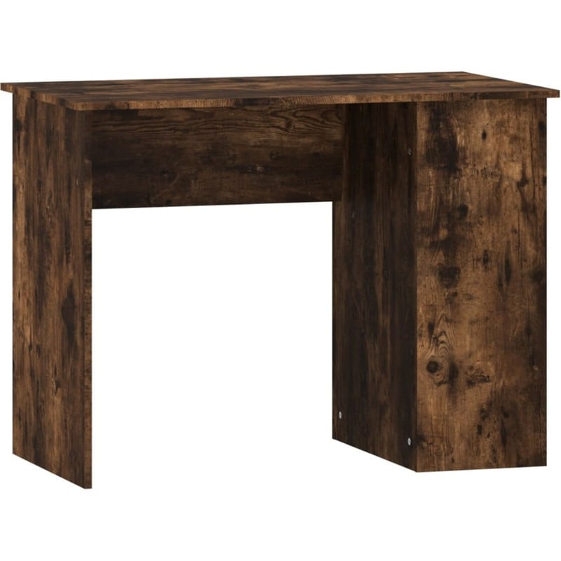 Γραφείο VidaXL από Επεξεργασμένο Ξύλο 100x55x75 cm - Καπνιστή Δρυς