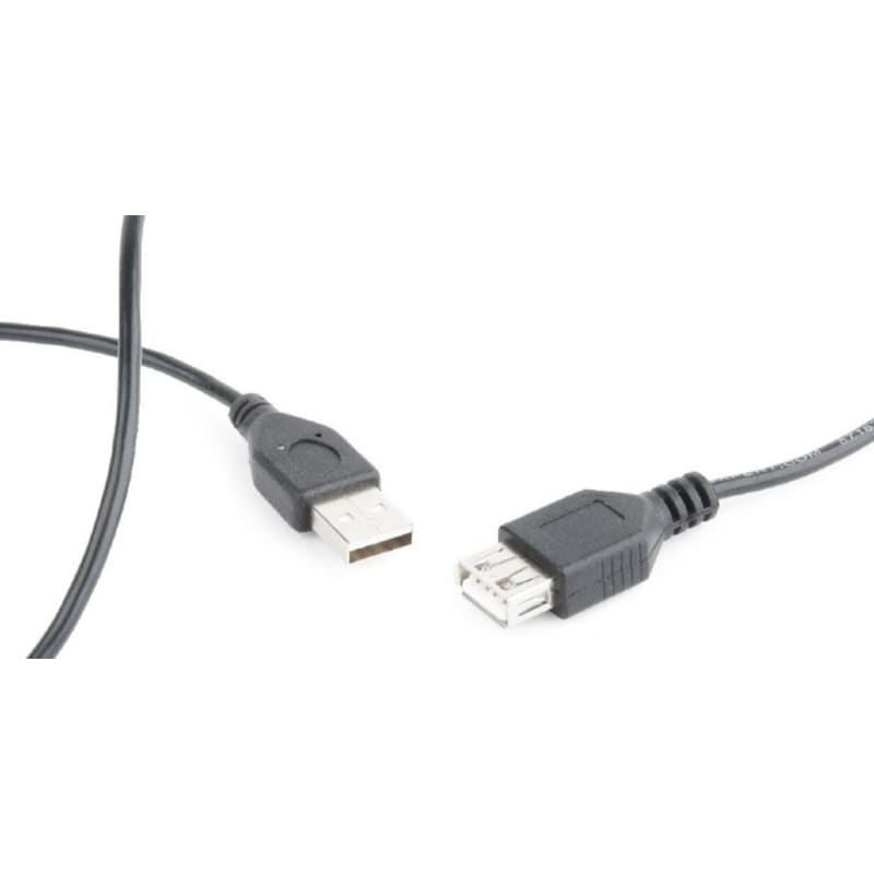 Καλώδιο Cablexpert USB 2.0 Type A Male/Type A Female - 0.75m Μαύρο