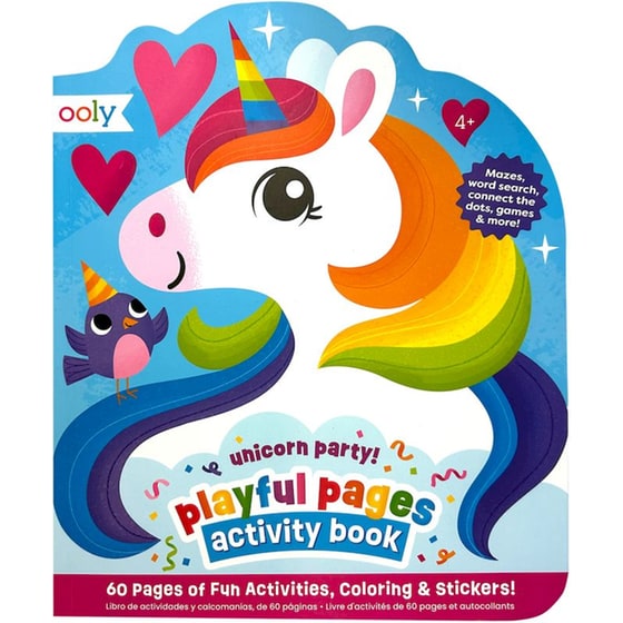 Βιβλίο Ζωγραφικής & Χειροτεχνίας Ooly Unicorn Party image 0