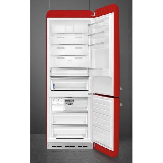 SMEG FAB38RRD5 Total No Frost 481 Lt Κόκκινο Ψυγειοκαταψύκτης image 2