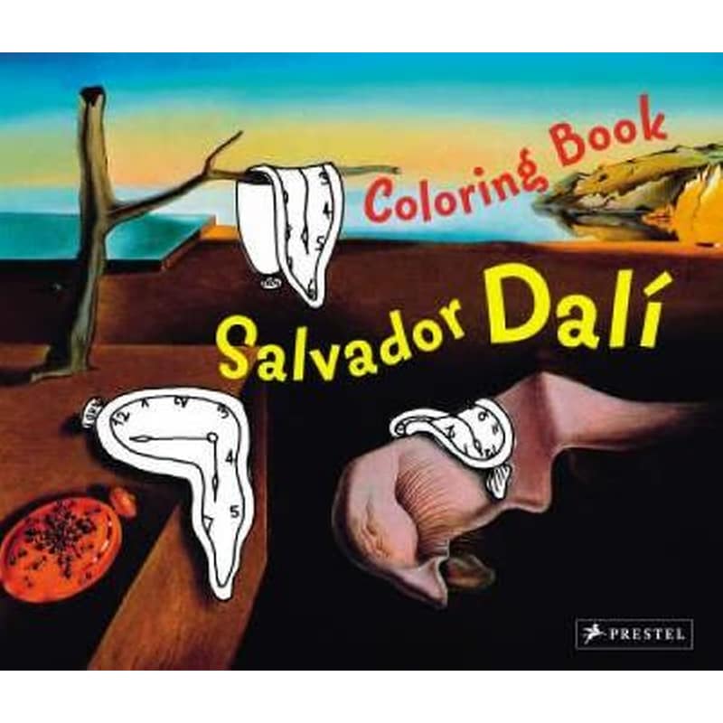 Salvador Dali- Coloring Book