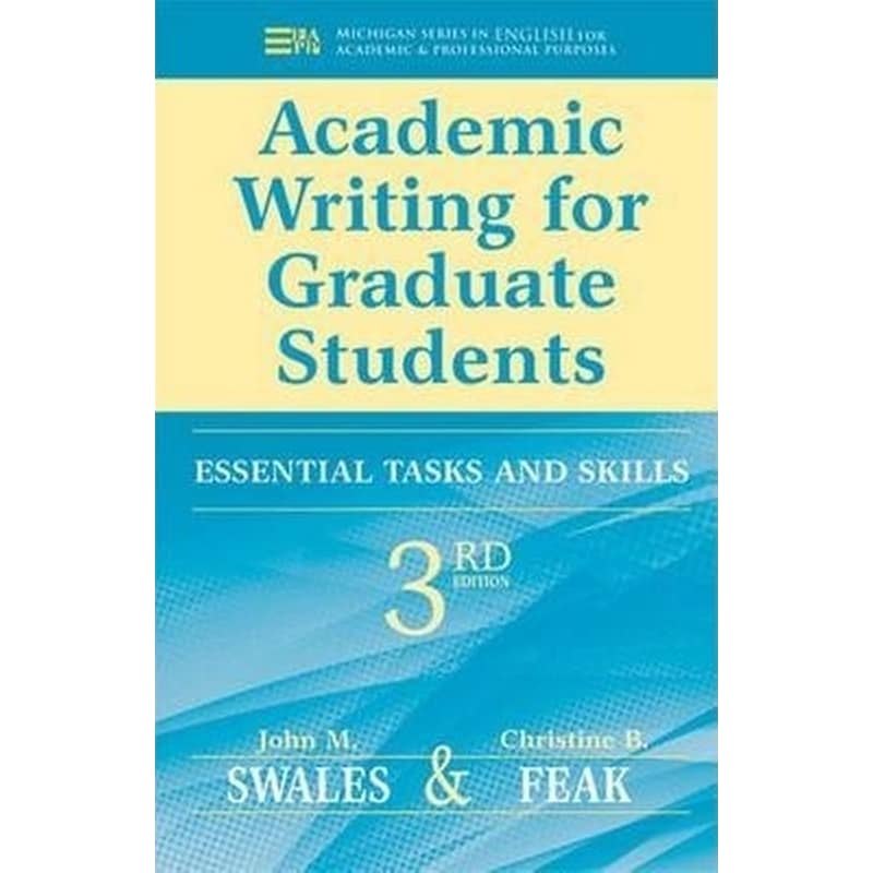 Εικόνα από Academic Writing for Graduate Students : Essential Tasks and Skills
