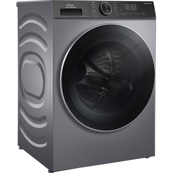 TESLA WF91480TS 9 kg 1.400 Στροφές Ασημί Πλυντήριο Ρούχων image 3