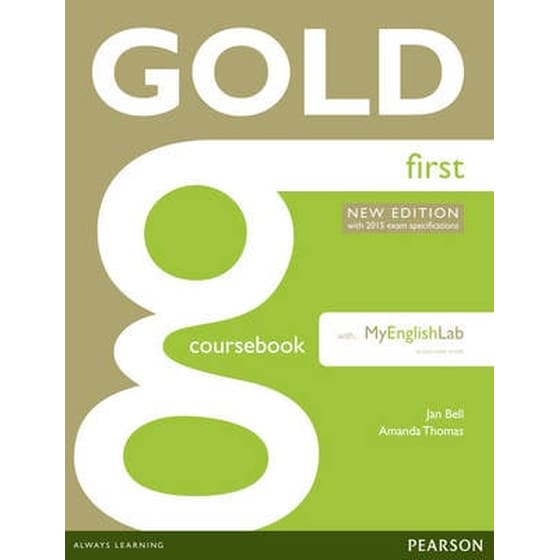 Gold First New Edition Coursebook with FCE MyLab Pack image 0