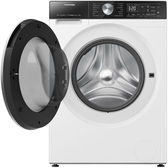 HISENSE WF5S9045BW 9 kg 1.400 Στροφές Λευκό με WiFi Πλυντήριο ρούχων image 4