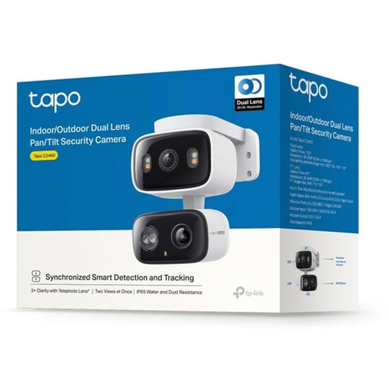 Ασύρματη IP Camera TP-Link C246D 2K Bullet & Ανίχνευση Κίνησης image 1