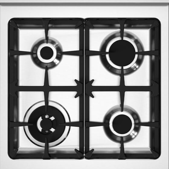 BERTAZZONI MAS64L1ENEC 58 Lt Μαύρο Μεικτή Κουζίνα Αερίου image 4