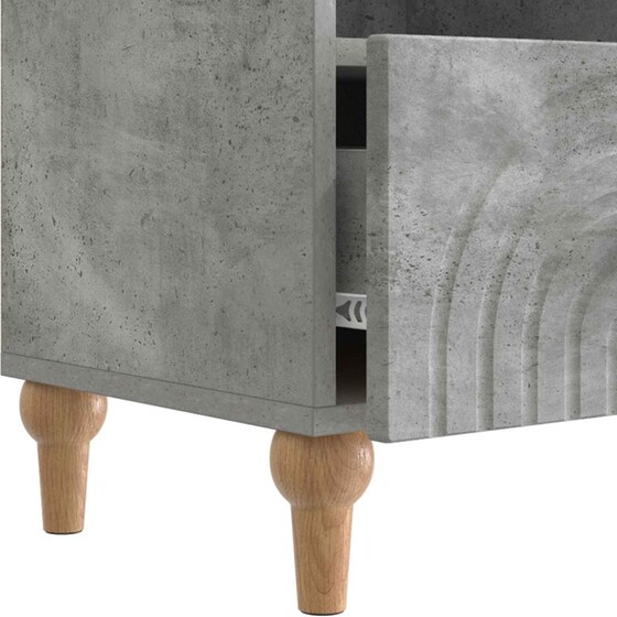 Έπιπλο Τηλεόρασης VidaXL 102x34.5x50 cm - Γκρι Σκυροδέματος image 5