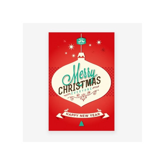 Χριστουγεννιάτικη Κάρτα Legami Άγιος Βασίλης - 11.5x17cm image 0