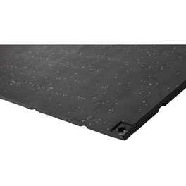 Δάπεδο Γυμναστικής 94472 από Λάστιχο 100x100 cm - Γκρι
