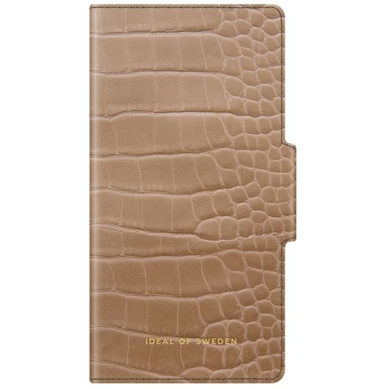 IDEAL OF SWEDEN Θήκη Apple iPhone 13 - Ideal Of Sweden Atelier Wallet Case - Camel Croco