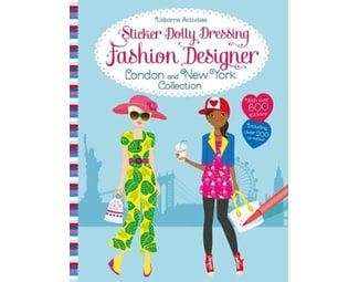 Sticker Dolly Dressing Fashion Designer London and New York Collection image 0