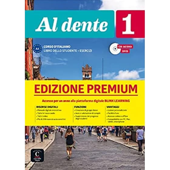 Al dente: Libro dello studente + Esercizi 1 EDIZIONE PREMIUM image 0